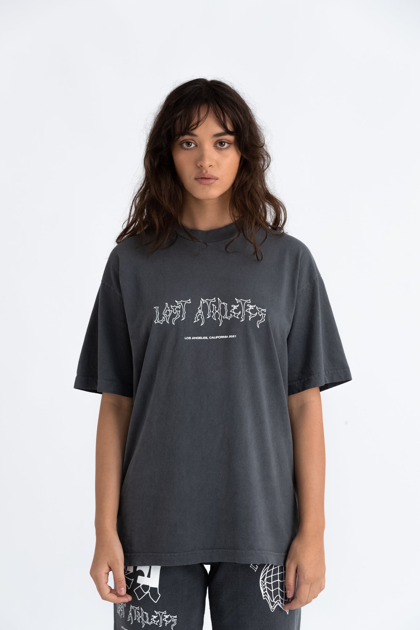 Washed Black Downtown tee