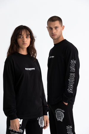 Black Palms Long sleeve tee